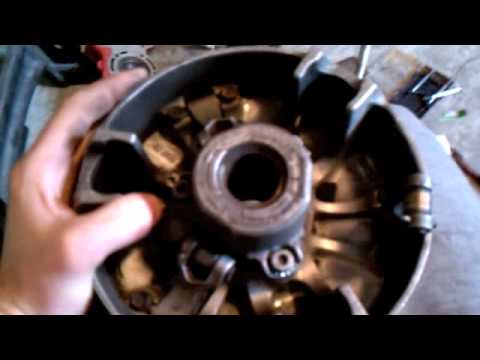 how to rebuild snowmobile clutch