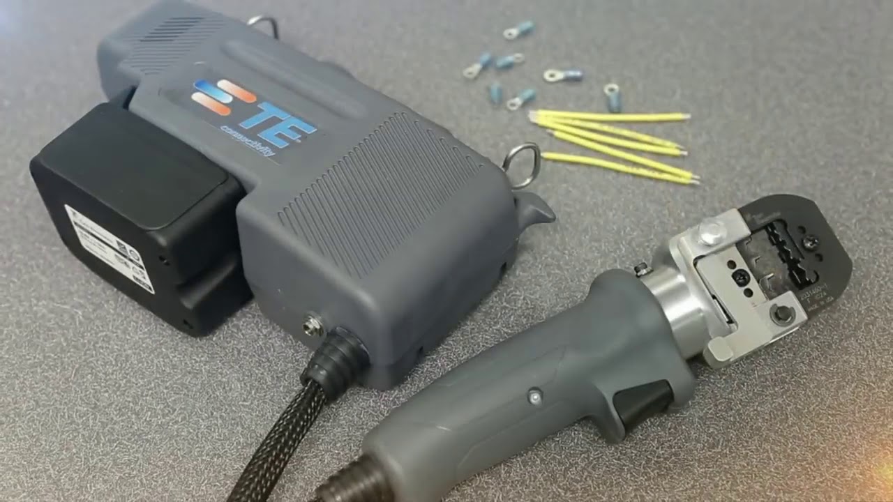TE Connectivity How to Use Manual and Power Crimp Tools