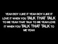 Rihanna – Talk That Talk feat. Jay-Z