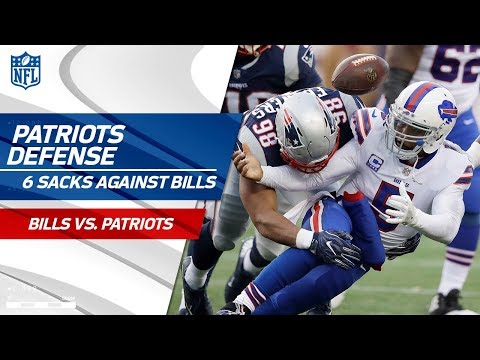 Video: New England Defense Stuffs Buffalo w/ 6 Sacks! | Bills vs. Patriots | Wk 16 Player Highlights