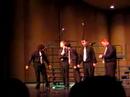 this is my brother jonathan hooper and his friends zac delmonte, joe meadows, alex barrett, and eddie kettle in their a cappella vocal jazz quintet quintessence at westlake high school. this was the first performance of quintessence generation three.