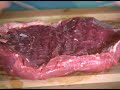 How to Make Beef & Chicken Teriyaki : Cutting Beef for Teriyaki How to Make Beef & Chicken Teriyaki : Cutting Beef for Teriyaki