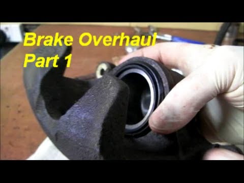 how to rebuild mr2 brake calipers