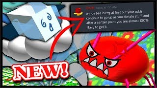New Op Gifted Windy Bee Jelly Bean Bugs Roblox Bee Swarm