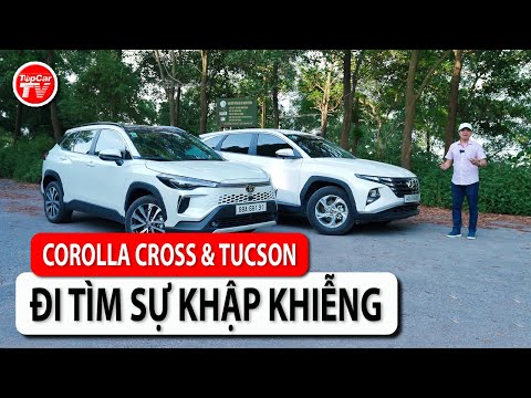So sánh Hyundai Tucson và Toyota Corolla Cross - Thông số có đánh lừa người mua? | TIPCAR TV