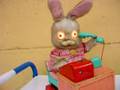 50´s MASUDAYA TM TIN BAT/OP BUNNY THE BUSY SECRETARY