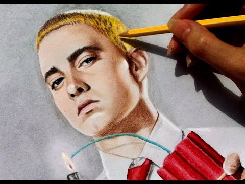 how to draw eminem