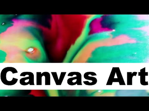 how to dye canvas