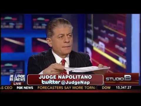 Federal Government - 5/20/13 - Appearing on Studio B this afternoon, Fox News senior judicial analyst Judge Andrew Napolitano took on the news of his colleague James Rosen having...