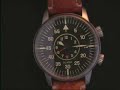 Armbandwecker Poljot 2612.1 Navigator Aviator Wristalarm