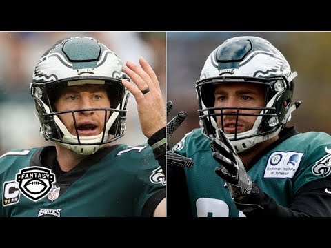 Video: Why Carson Wentz is not a top-3 fantasy QB, and why Zach Ertz might be a bust | Fantasy Focus