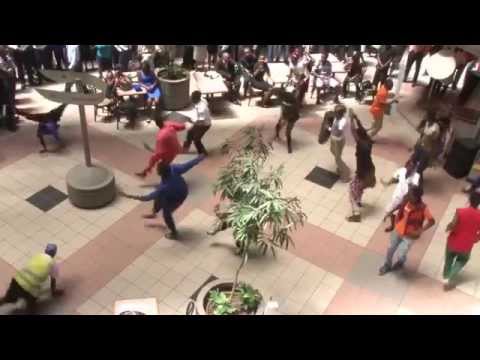 Eastgate Harare Flash mob 12.11.14