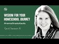 Wisdom for Your Homeschool Journey // Interview with Summer // Master Books Curriculum