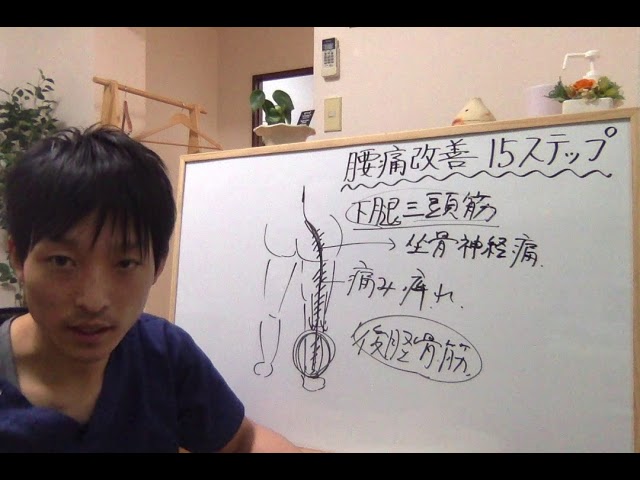 坐骨神経痛の原因！