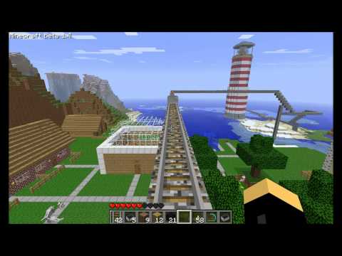 how to make a loop d'loop in minecraft