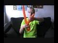 Ballon vouwen met De Daan en Michiel Show: Ballonzwaard