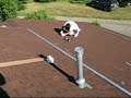 How to install solar panels and rails on an asphalt roof