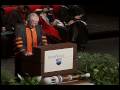 Don M. Randel addresses spring 2008 graduating class