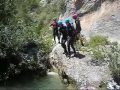 Barranquismo en el Barranco de Abdet (parte 1)