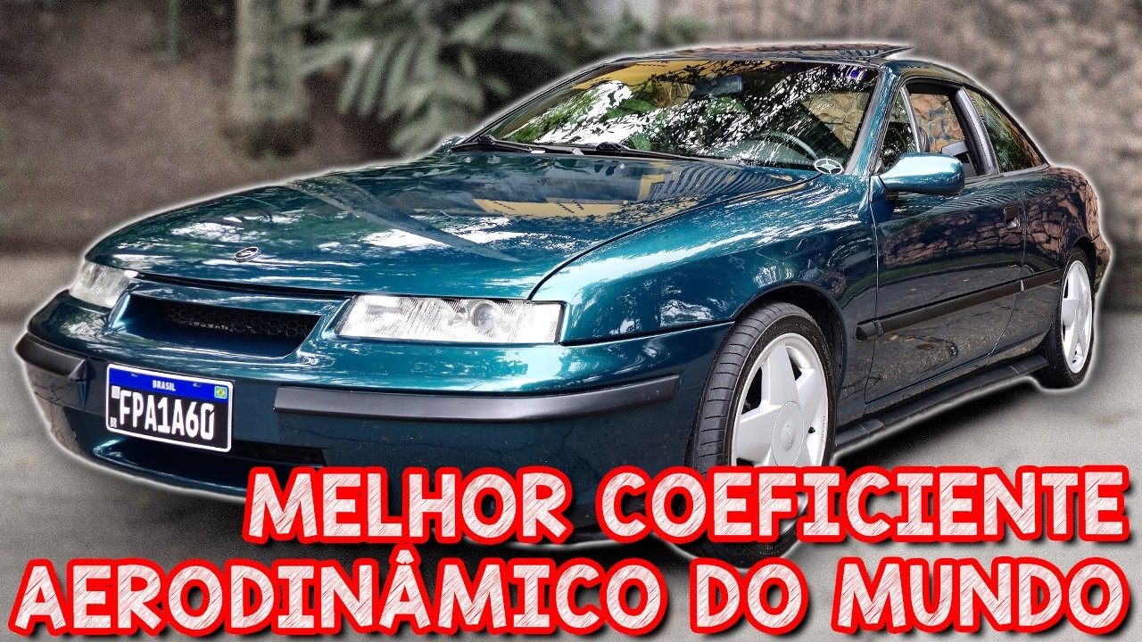 Avaliação Chevrolet CALIBRA - O MELHOR CARRO DO MUNDO EM AERODINAMICA!