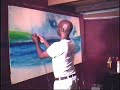 Click here to watch this video Ron Artis Airbrush Art - Paints Haleiwa Hawaii Mural