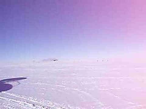 C-130 take off from South Pole