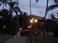 Nightime view towards 4 Seasons...