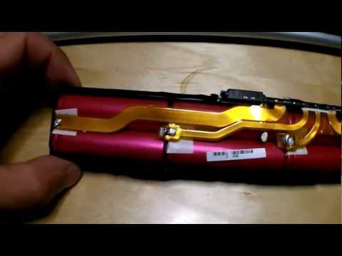 how to rebuild notebook battery