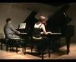 Sarah & Alex play Chopin 1st Piano Concerto 2nd movement