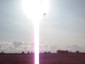 В.Бакало прокатился на тандеме в Румбуле 10.07.2009. 