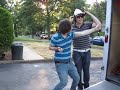 Connor and AJ from Like The Stars, dancing (;