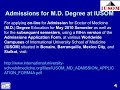 Admissions for MD Degree at IUSOM