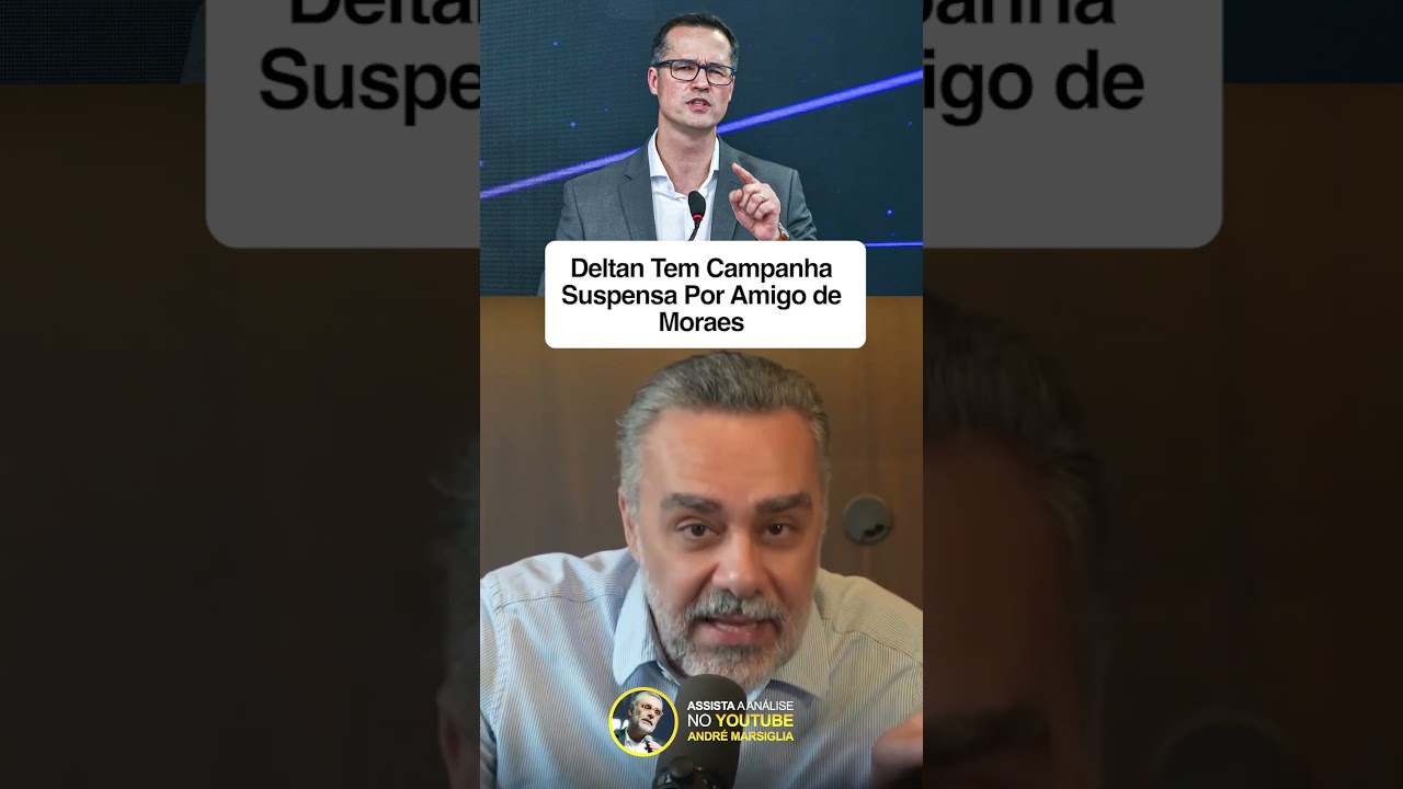 🚨 Deltan Tem Campanha Suspensa Por Amigo de Moraes