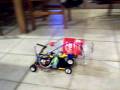 lego pneumatic car with servos