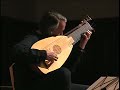 reusner passacaglia, played on baroque lute by robert barto. part of his 2008 lute society of america recital.