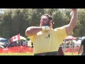Chad Aichs Weight over the Bar @ Scottish Games
