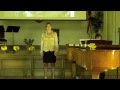 Lindsey Tuller in recital at St. John's Cathedral, Jacksonville Florida Nov. 14th, 2010