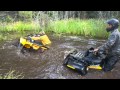 2012 1000XT Outlander Modded Canam DEEP Hole