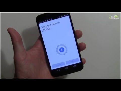 how to use moto x voice control