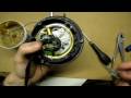 How to service/repair/replace the height adjustment on a technics 1200/1210 MK 2 turntable part 2