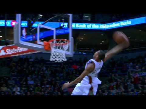 Video: Giannis Warms Up for Contest with Windmill Jam