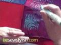 Embellishing with paint sticks