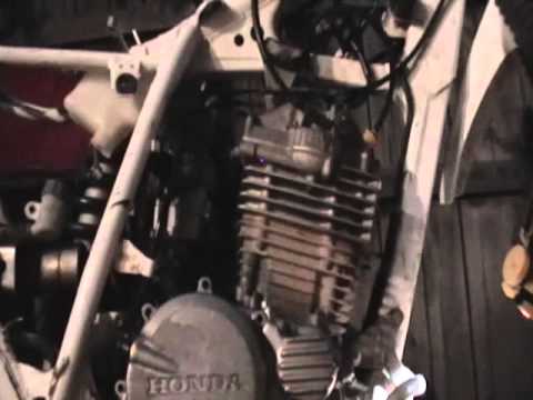 how to change oil on honda xr 250