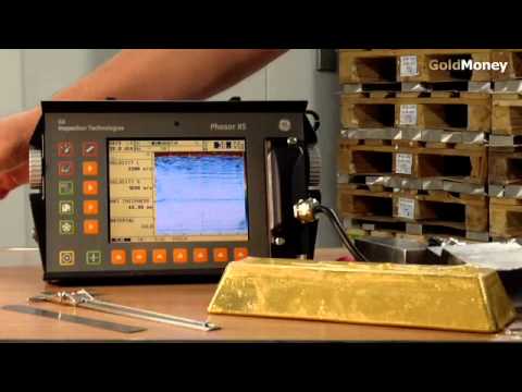 The GoldMoney Standard – Ultrasound gold bar testing