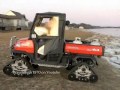 Kubota RTV900 diesel 4x4 with Mattracks ATV tracks.
