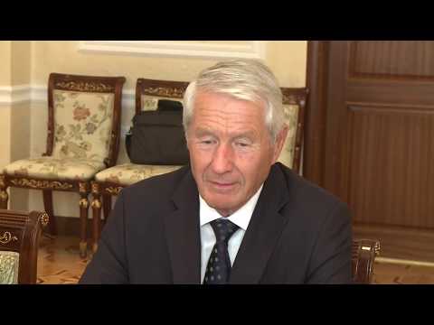 Președintele Republicii Moldova a avut o întrevedere cu delegația Consiliului Europei, condusă de Secretarul General, dl Thorbjorn Jagland