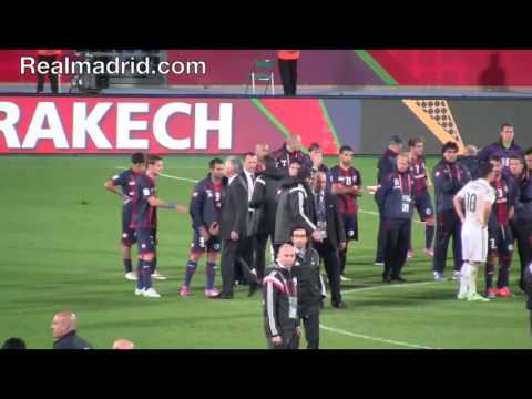 BEHIND THE SCENES: Detallazo de Ancelotti en plena celebración del Mundial