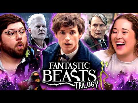 We BINGED The **FANTASTIC BEASTS** Wizarding World Trilogy