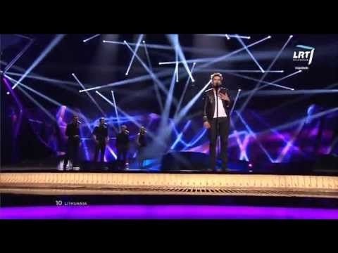 First Semi-Final of the 2013 Eurovision Song Contest: Andrius Pojavis - Something (Lithuania)