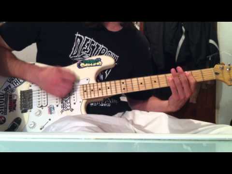 how to play wait and bleed on guitar